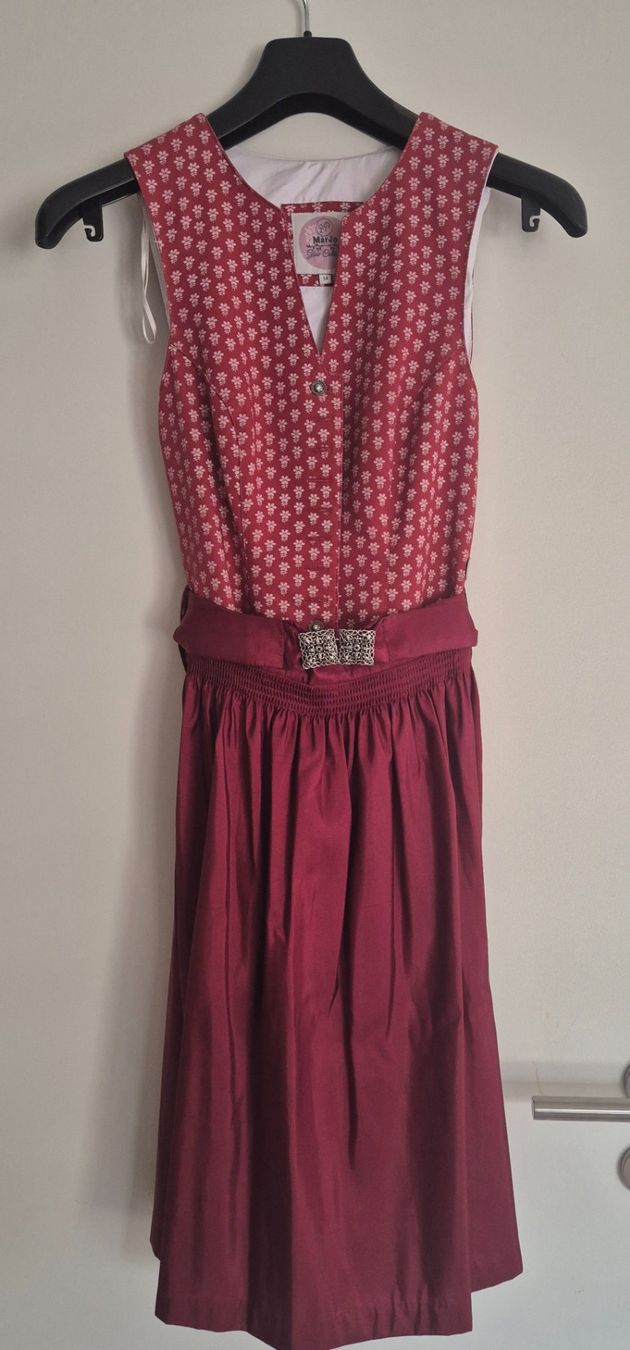 Vestiti: Marjo Dirndl, Gr. 34, Rot/Weiss, Top Zustand – Usato da Unterengstringen venduto da ang_tm99