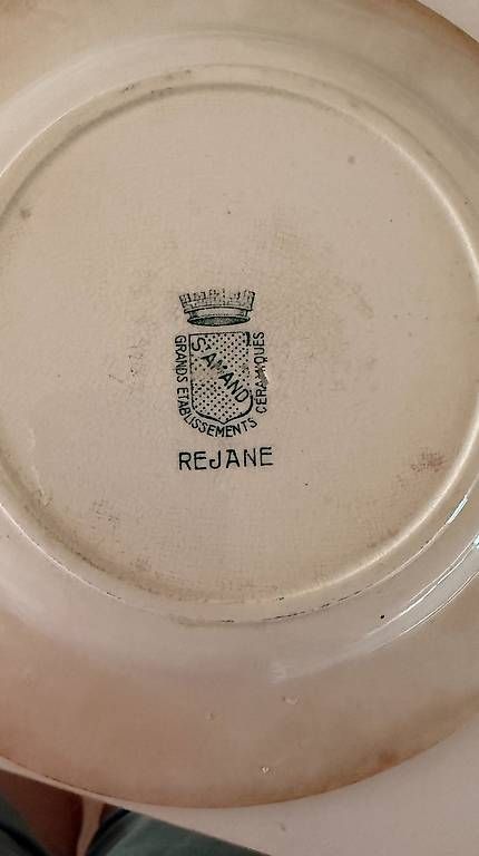 Jantes: REJANE assiétte de collection  – D'occasion à Penthalaz par Brunogtr35 1