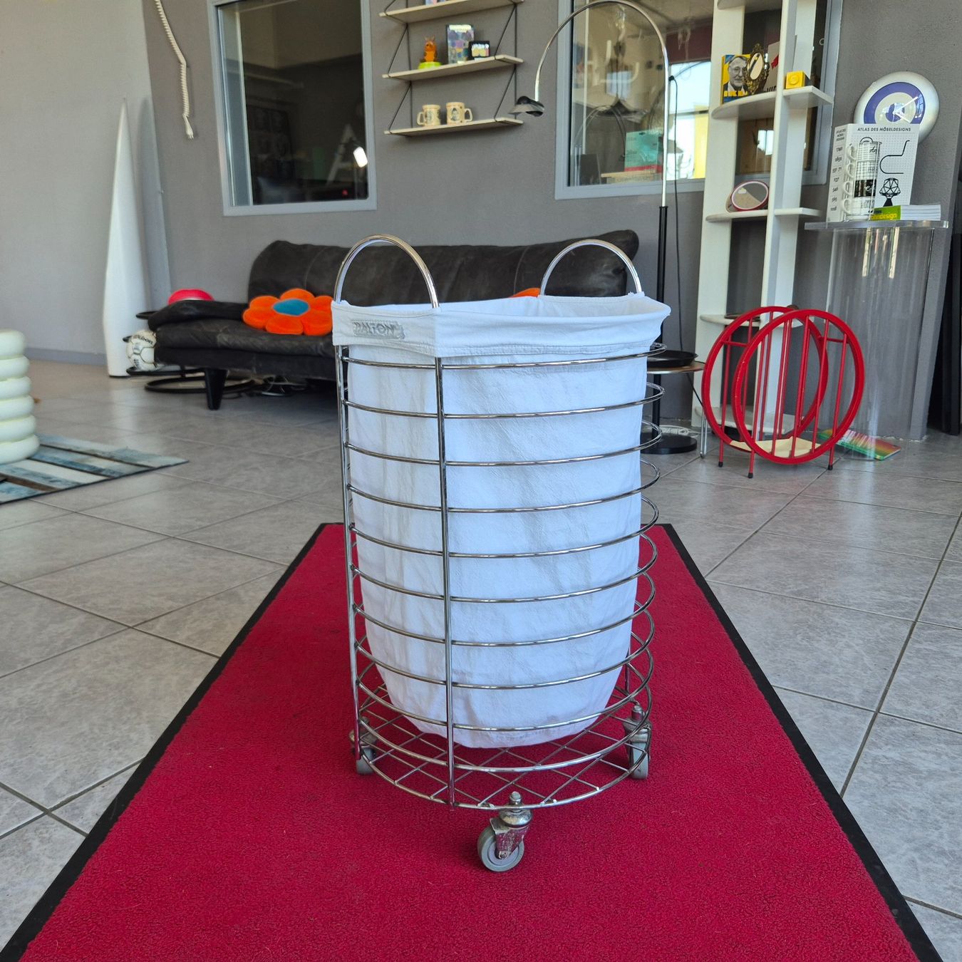 Cesti per biancheria: Balton Chrom Gitter Wäschekorb rollbar Laundry Basket – Usato da Nottwil venduto da Wondewa-Shop 9