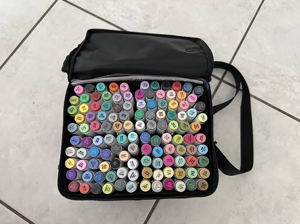 Stifte & Marker: Ohuhu Alkoholmarker Honolulu B | 120 Farben – Gebraucht aus Beinwil am See von sch_8l29 2