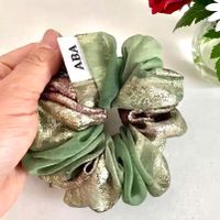 Luxus Scrunchie Chiffon - Handgemachte - Unikat - Neu!