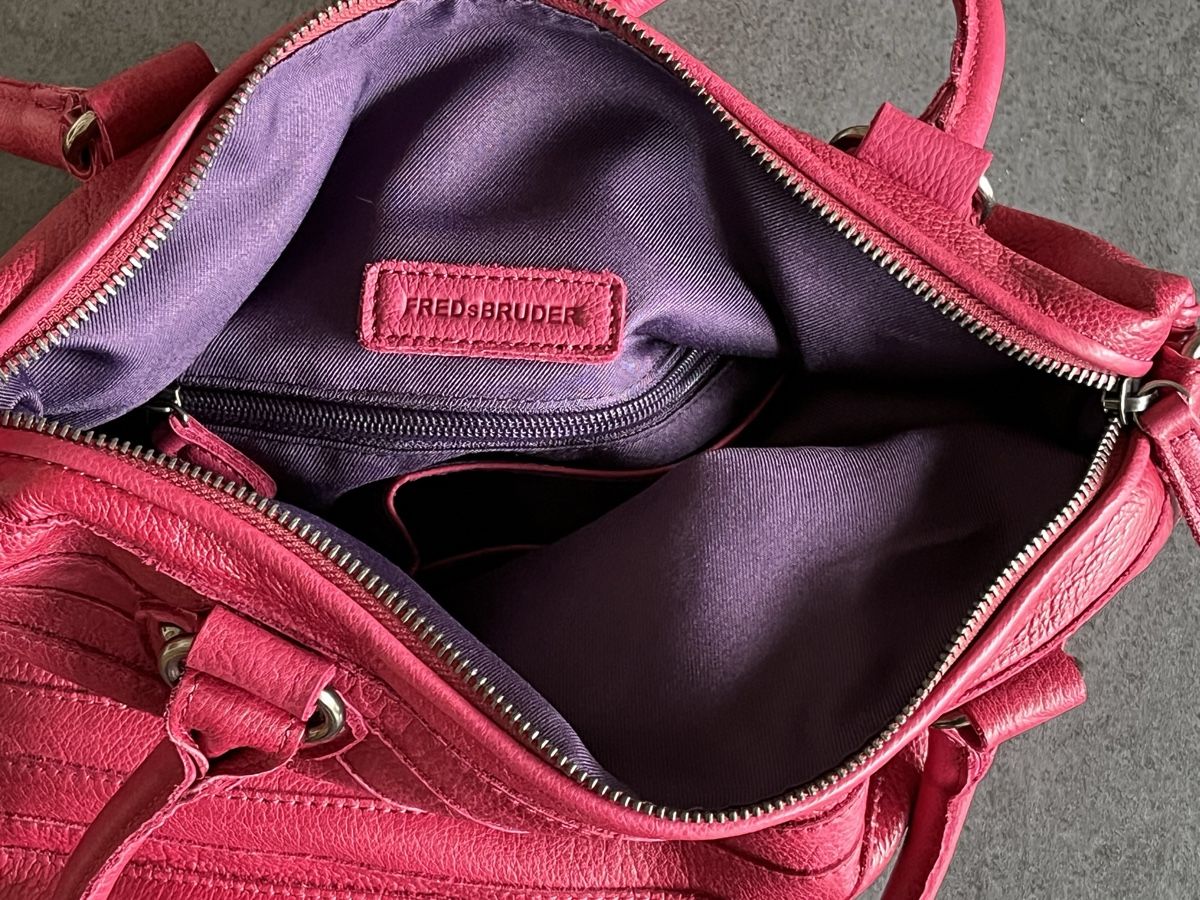 FredsBruder Borse da donna: FREDsBRUDER Leder Handtasche – Usato da Basel venduto da Cmueggi 3