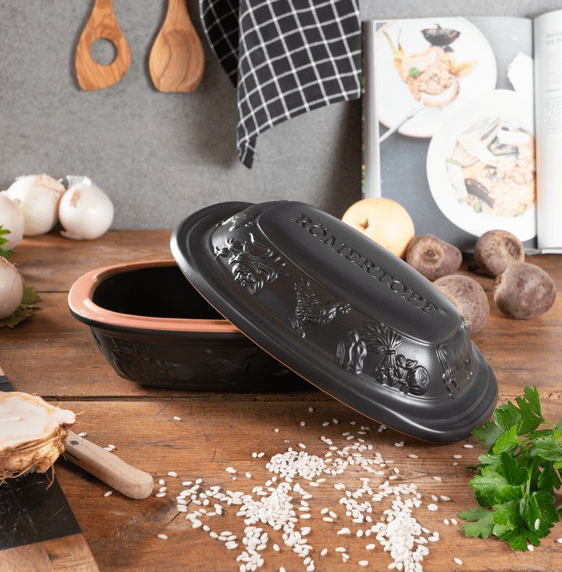 Casseroles: Römertopf Tontopf  Bräter   Rustico 1.2 l – Neuf (Voir description) à Kägiswil par nick333 1