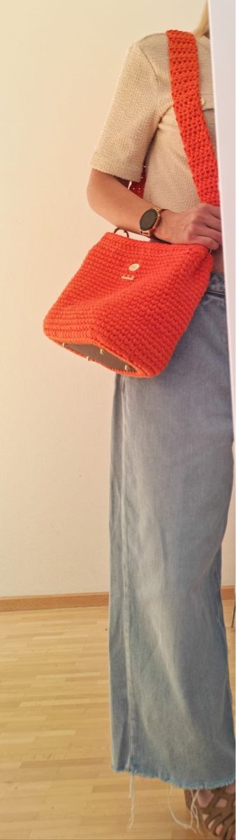 Borse: Handgestrickte Sommer-Tasche – Nuovo e nell'imballaggio originale da Embrach venduto da Ilaila94 5