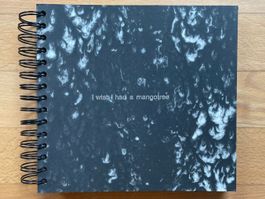 Ringbuch aus Restpapier und Altkarton / Upcycling