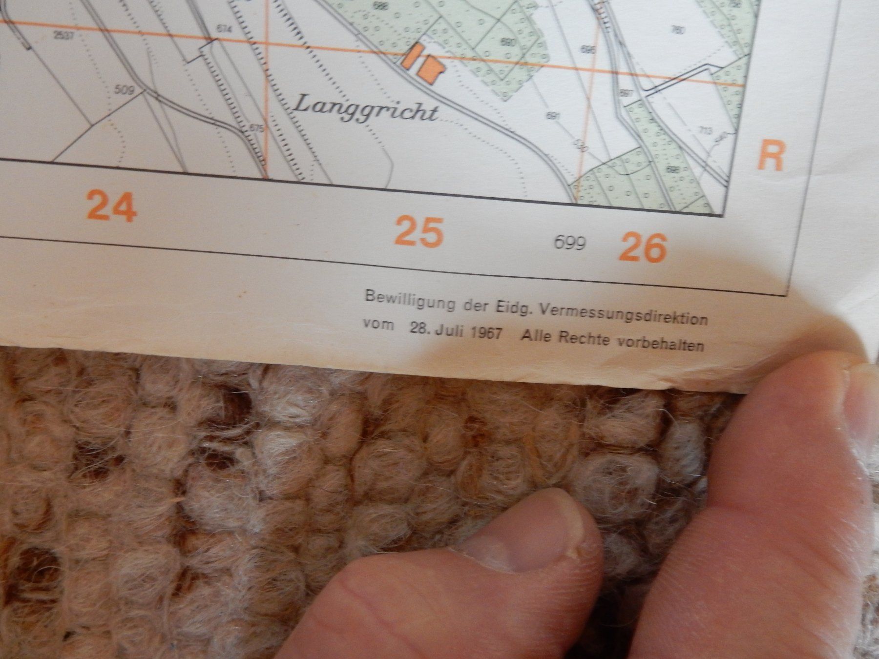 Cartine & Atlanti: antiker Originalplan Uster und Greifensee 1:6000 von 1967 – Usato da Jona venduto da simongarden 5