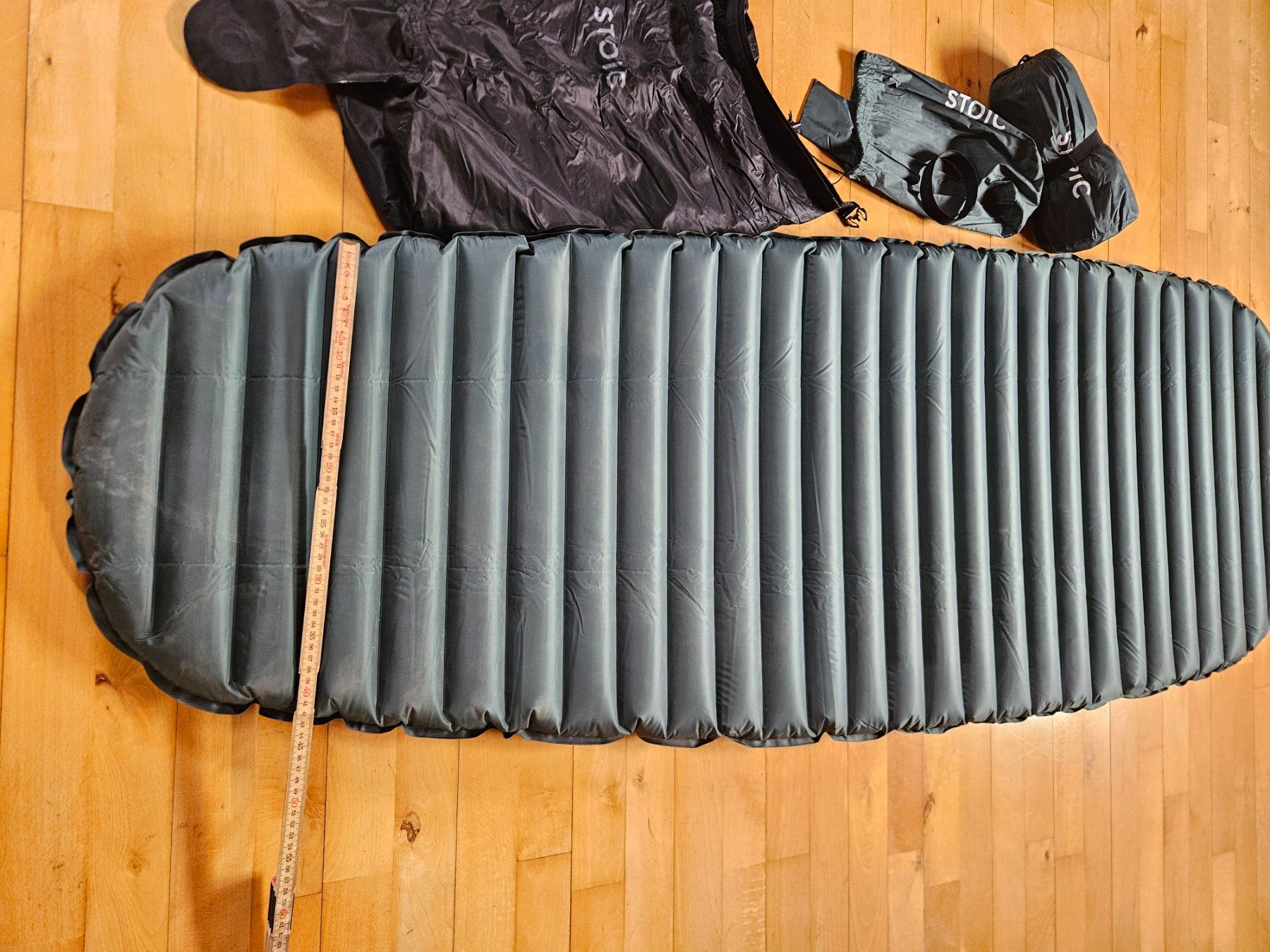 Tappetini fitness: 2x Stoic Isomatte + Luftpumpe – Nuovo (secondo la descrizione) da Kienberg venduto da maca121 4