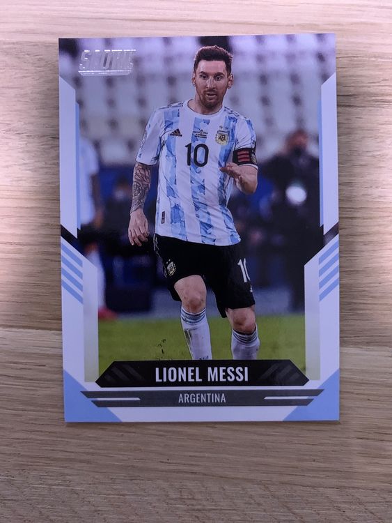 Messi 2x Match Attax Argentina cards