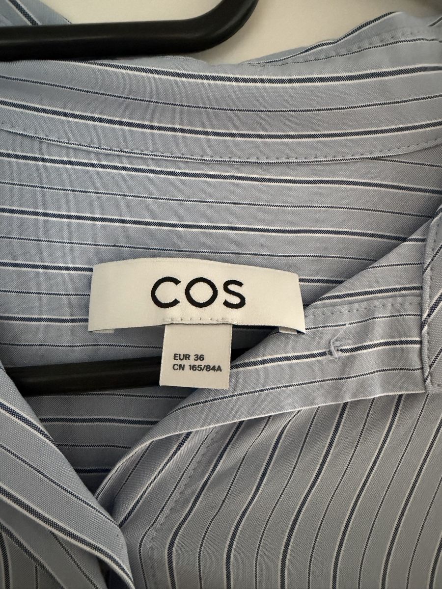 Cos Camicette: COS Hemdbluse – Hellblau gestreift, Grösse 36 – Nuovo (secondo la descrizione) da Dietikon venduto da schultealina__ 2