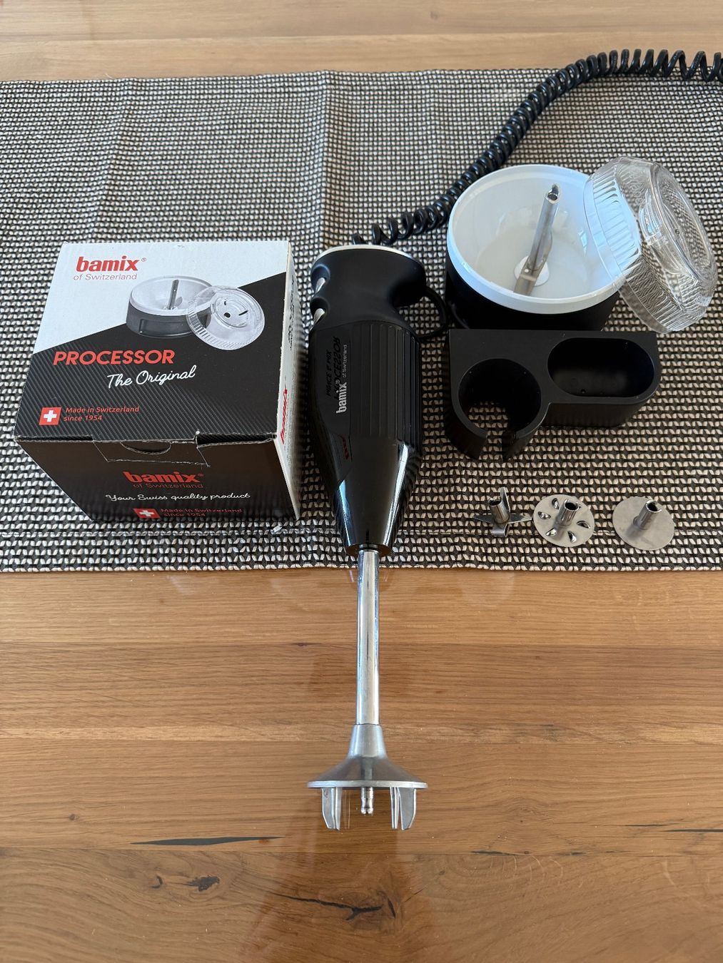 Bamix Elettrodomestici da cucina: Bamix Stabmixer mit Zubehör – Usato da Zollikofen venduto da fre_nq97