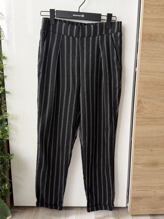 Stradivarius Pinstripe Trousers - Size S - Great Look!