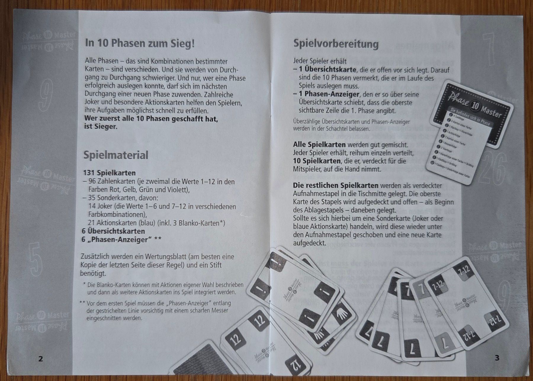 Ravensburger Giochi: Kartenspiel Phase 10 Master – Usato da Gossau SG venduto da tenerife11 5