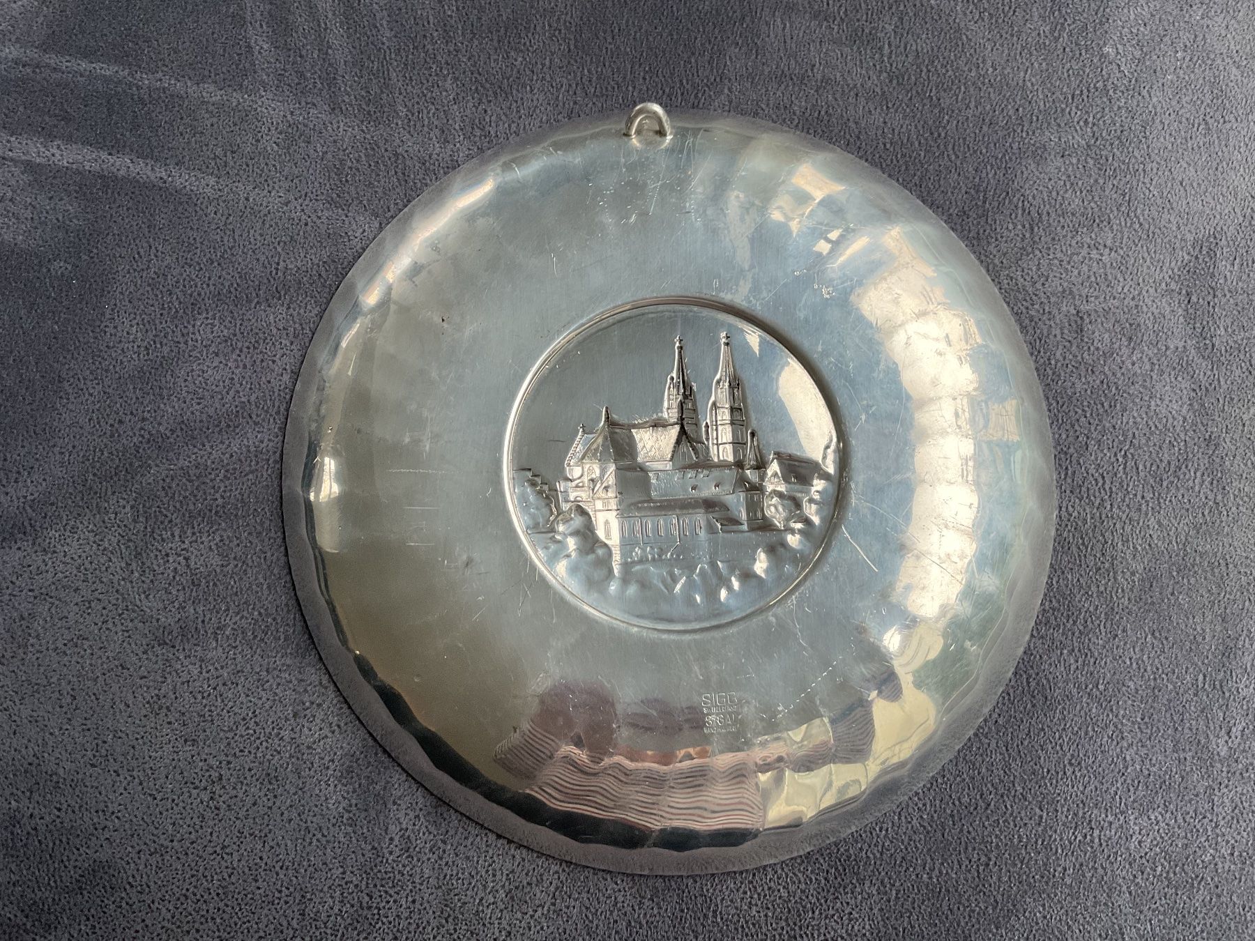 Piatti: Vintage Wandteller, Basel mit Münster – Usato da Adliswil venduto da bei_2b57 1