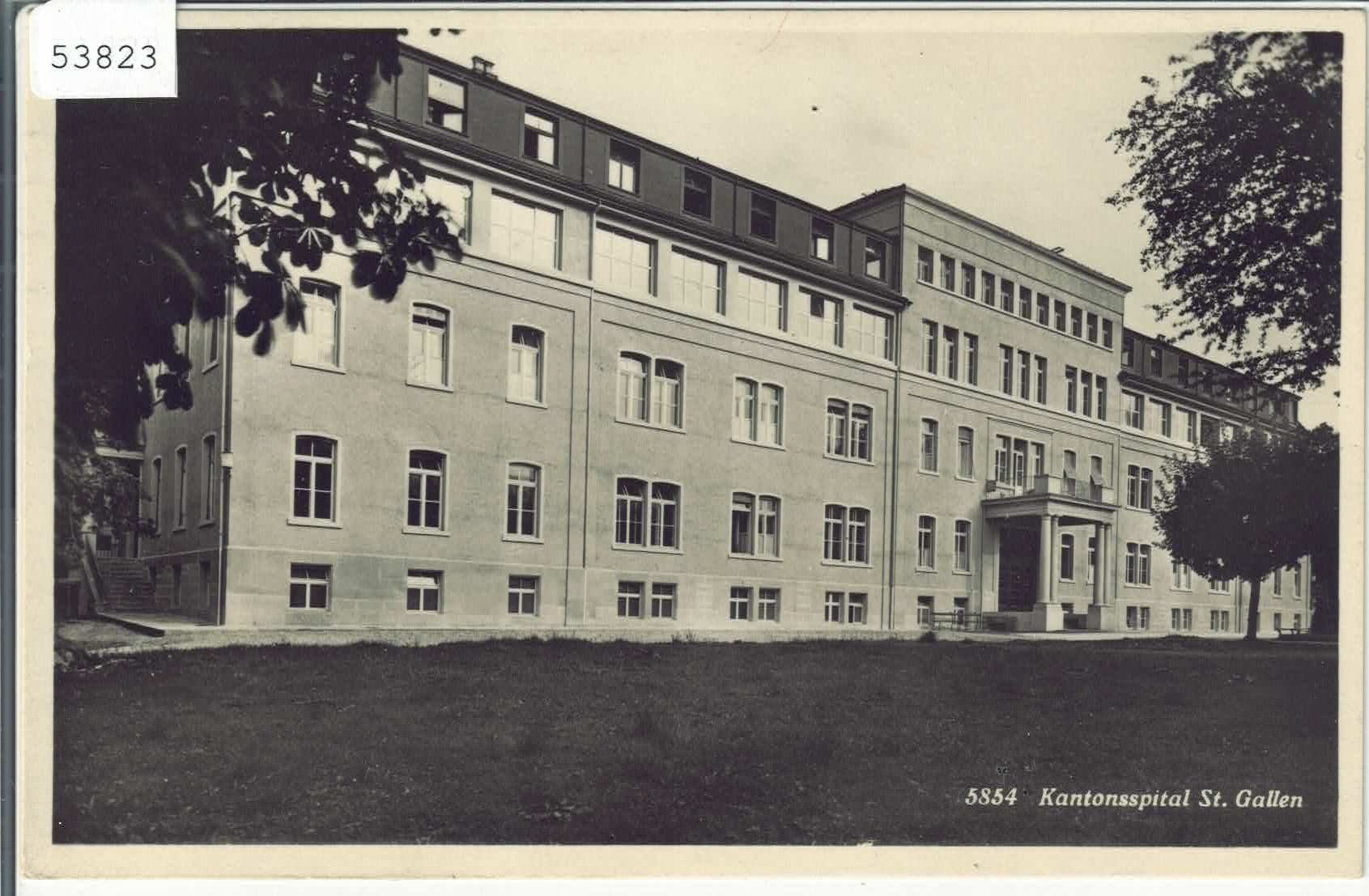 Ansichtskarten: Kantonsspital St. Gallen – Gebraucht aus Ettingen von Kartenplanet
