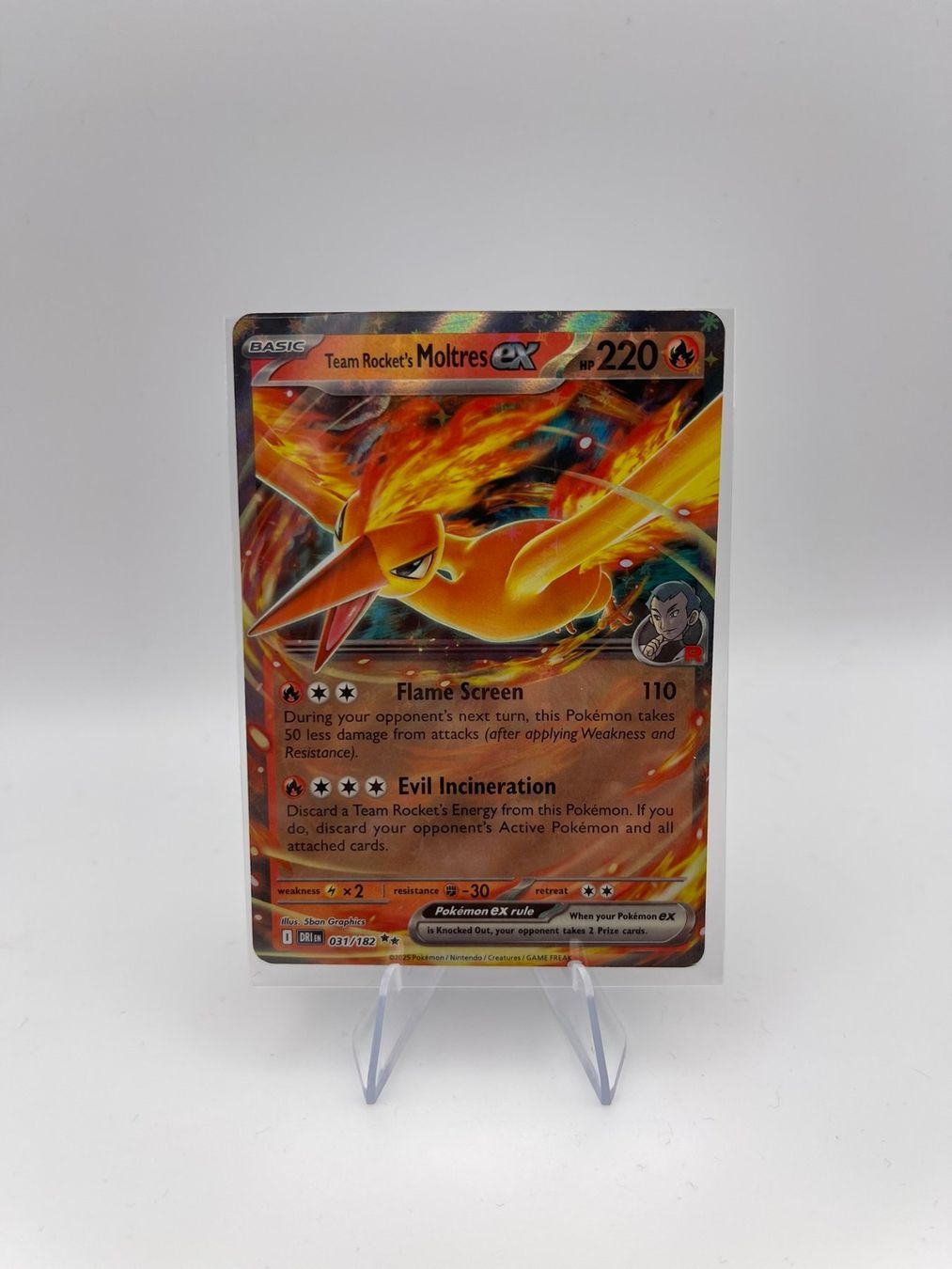 Pokémon Carte collezionabili: Pokemon: Team Rockets Moltres ex 031/182 – Nuovo (secondo la descrizione) da Märstetten venduto da AlienNova