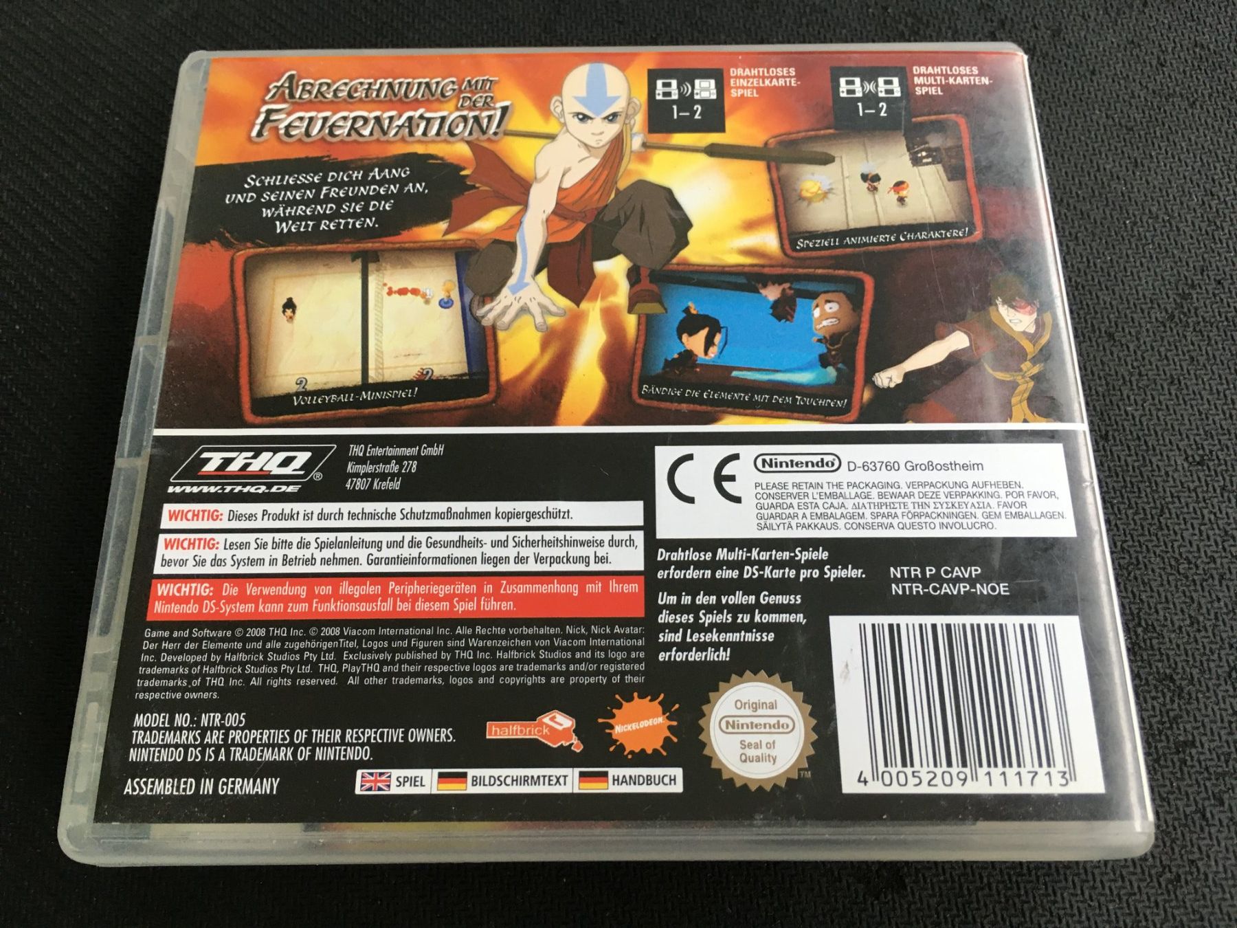 Nintendo Giochi: Avatar der Pfad des Feuers - Nintendo DS – Usato da St.Gallen venduto da sjosjo 1