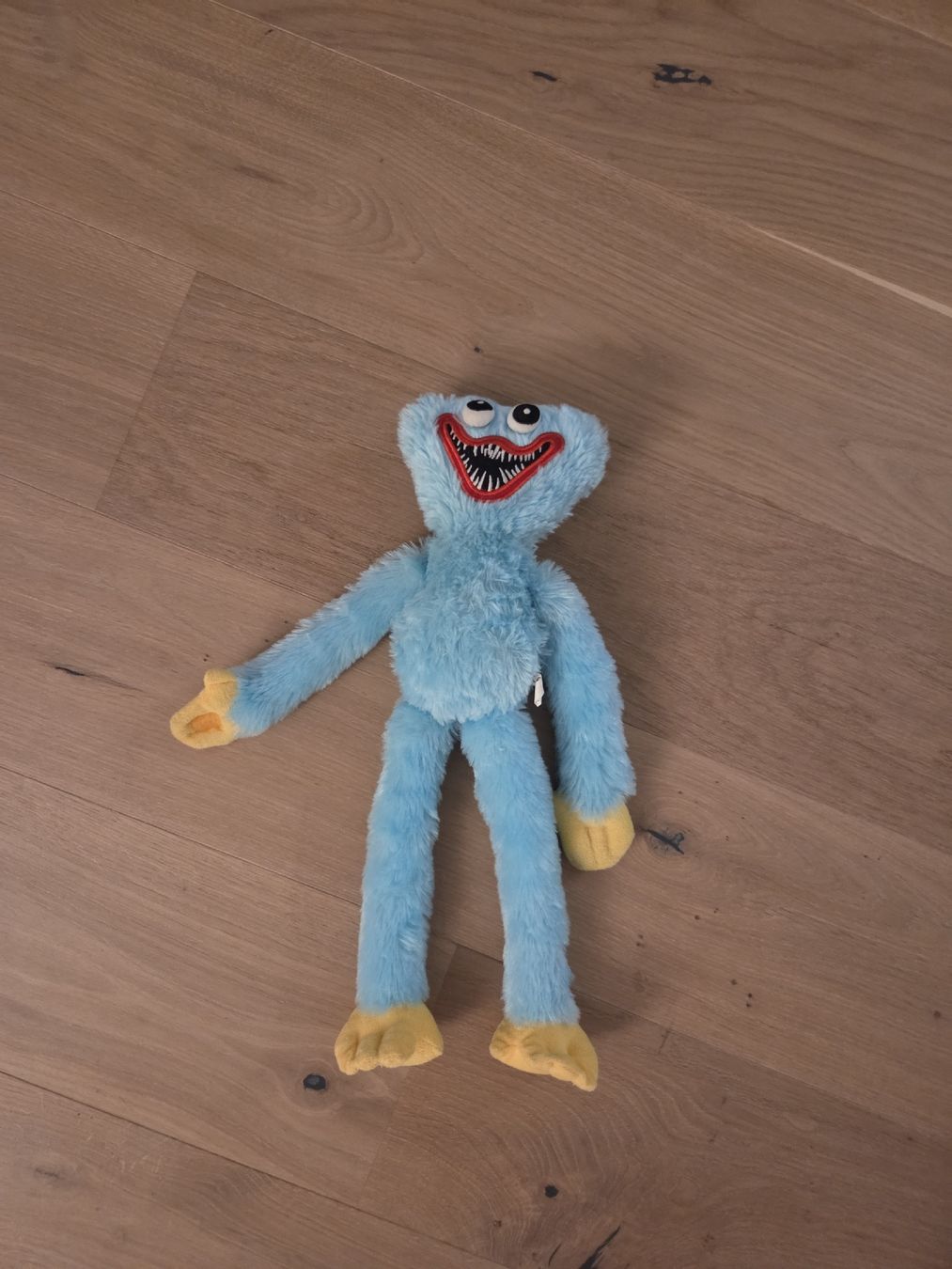Jouets: Plüschtier hellblau huggy wuggy – D'occasion à Zürich par Alla_