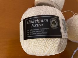 Häkelgarn Extra 100% Baumwolle