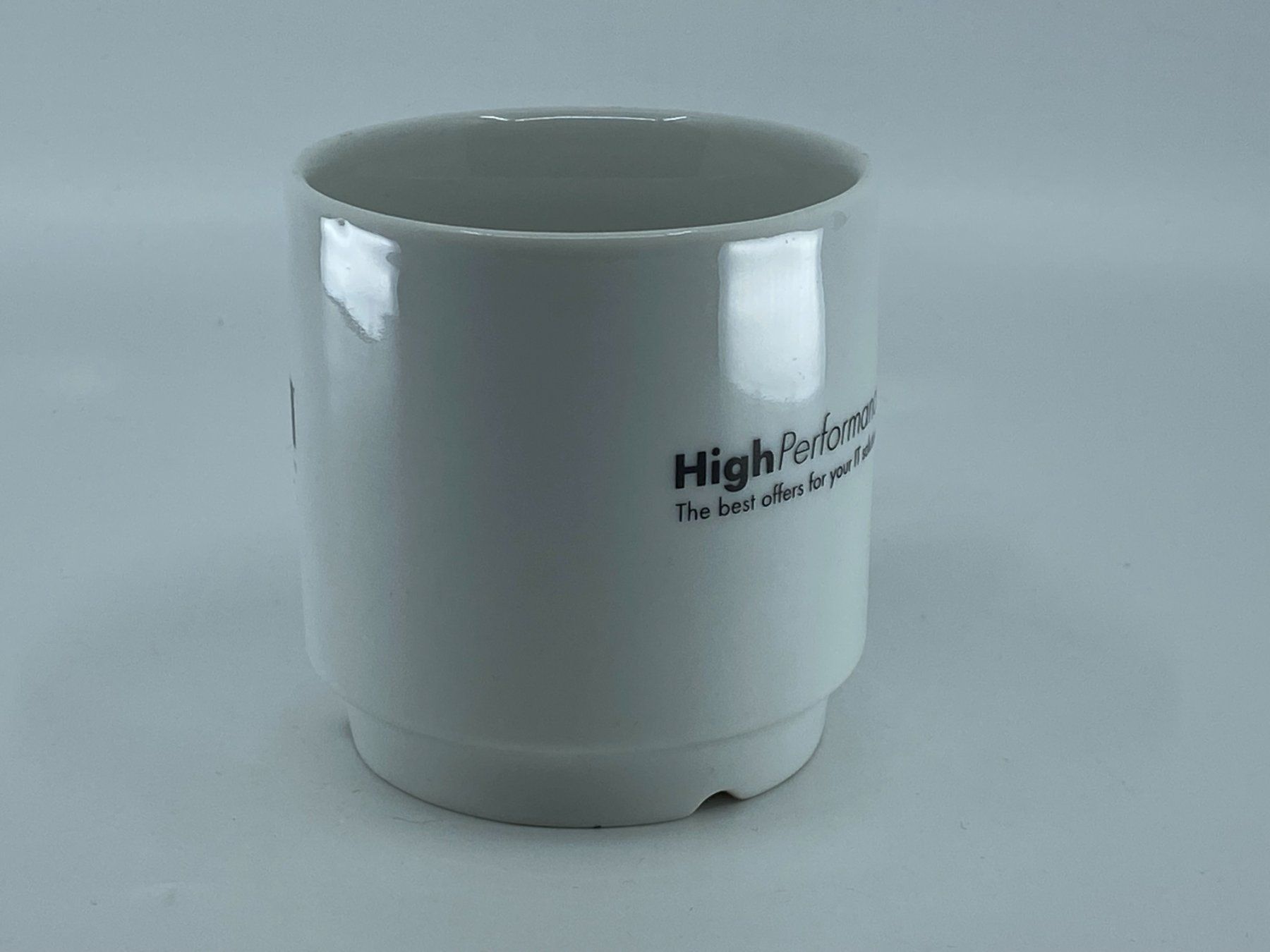Tassen: HP “High Performance” Werbe‑Kaffeetasse - Vintage Merch – Neu (gemäss Beschreibung) aus Langwiesen von Restposten-24 2