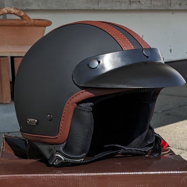 Casque Jet OMP Vintage Retro D occasion St Aubin Sauges Pour CHF 41 