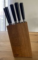 Sknife Holzblock Swiss Made mit 5 Messer
