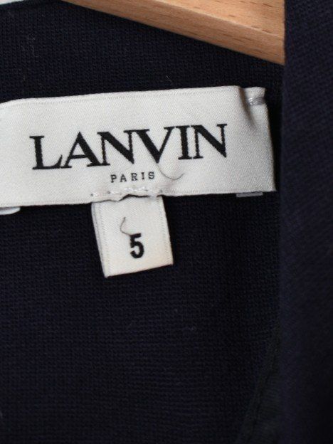 Lanvin Kleider & Röcke: Lanvin Kleid Gr.110, dunkelblau – Gebraucht aus Nürensdorf von 2ND_STORY 4