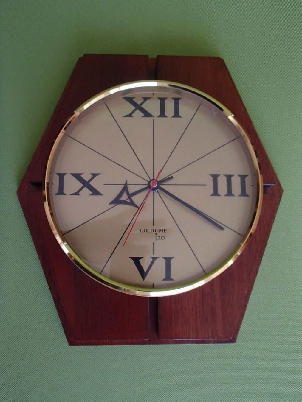 Stand- & Wanduhren: englische Wanduhr Eiche und Messing – Gebraucht aus Schöfflisdorf von pullux