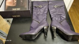 Damen Stiefel Farbe Purple Grösse 38