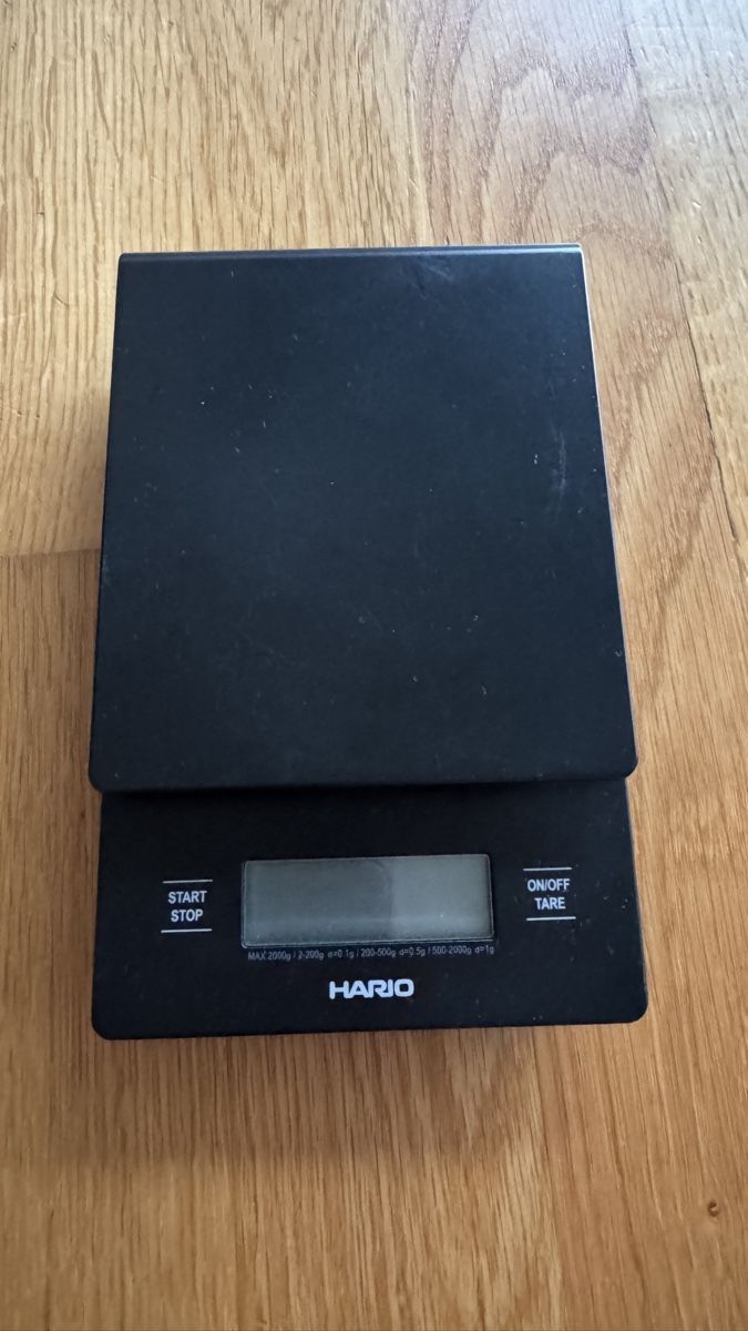 Hario Laborzubehör: Hario V60 Drip Scale – Digitale Kaffeewaage mit Timer  – Gebraucht aus Wädenswil von fabtastic