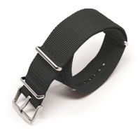 20mm NATObr.montre|Armbanduhr|Stahl pol.
