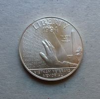 USA ++ 1 Dollar 1994 Silber Vietnam-Vete