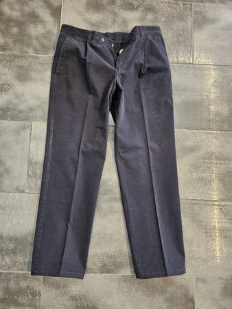 Renato Cavalli Stoffhose Baumwolle dunkelblau Gr 50  (25)