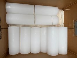 537 Posten Raureifkerzen aus Liquidation