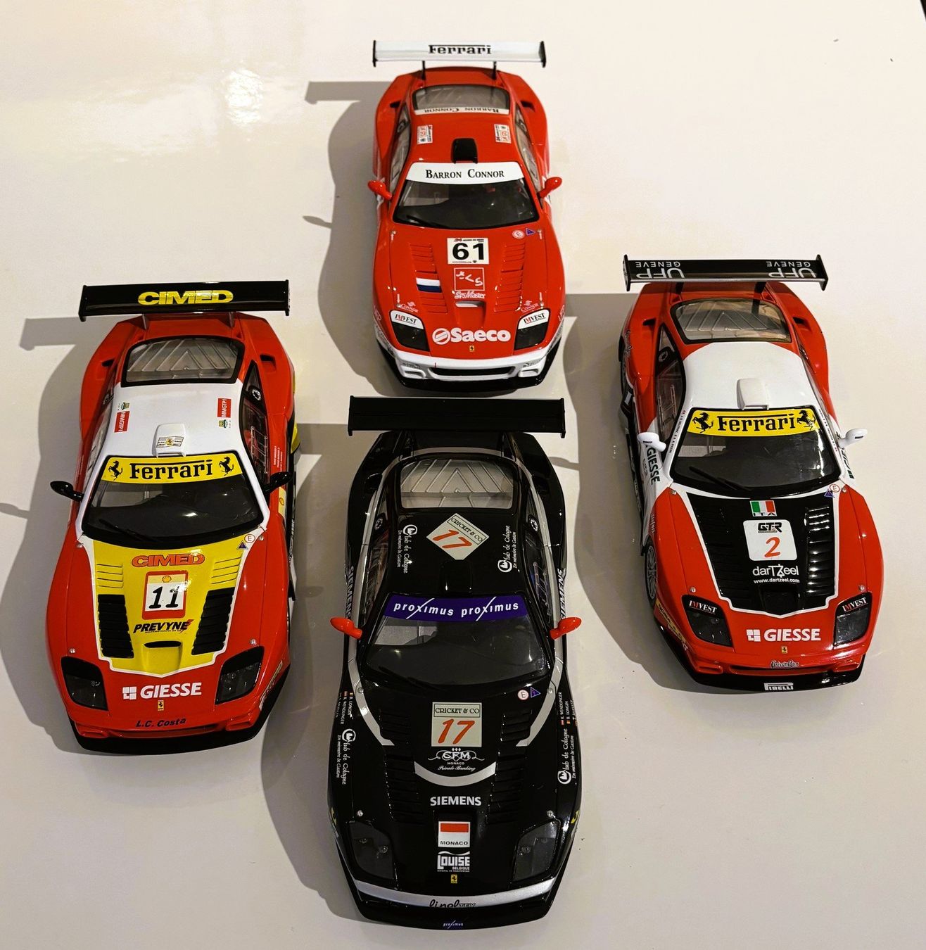 Carrera Piste: Carrera Exclusiv 124 Ferrari 575 – Usato da Neerach venduto da pe1bo
