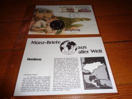 Münzbrief Honduras