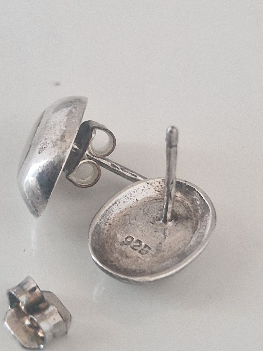 Orecchini pendenti & Orecchini a lobo: Ohrstecker mit Perlmutt – 925 Silber – Usato da Küsnacht ZH venduto da 2011_ 4