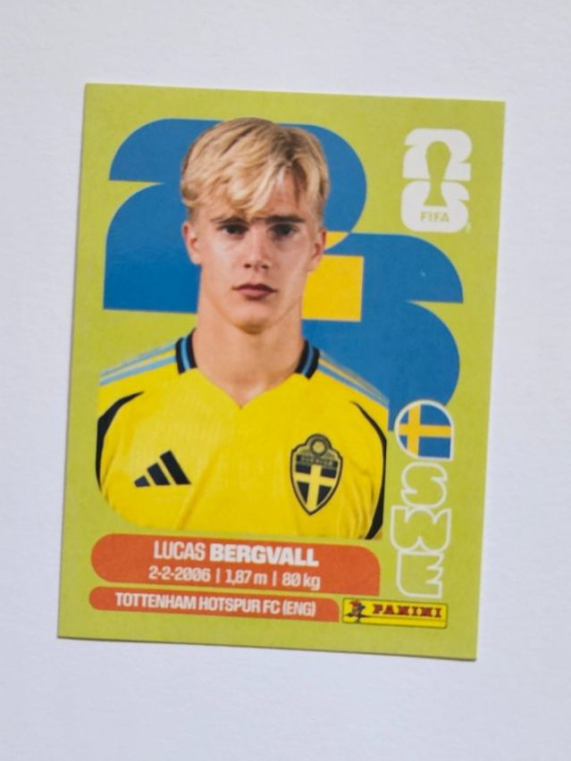 Panini Sammelbilder & Trading cards: Panini 2026 Lucas Bergwall SWE 8 – Neu (gemäss Beschreibung) aus Malans GR von Ovi83