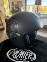 Premier Motorradhelm S/M (57cm)  Carbon Look  Top Zustand
