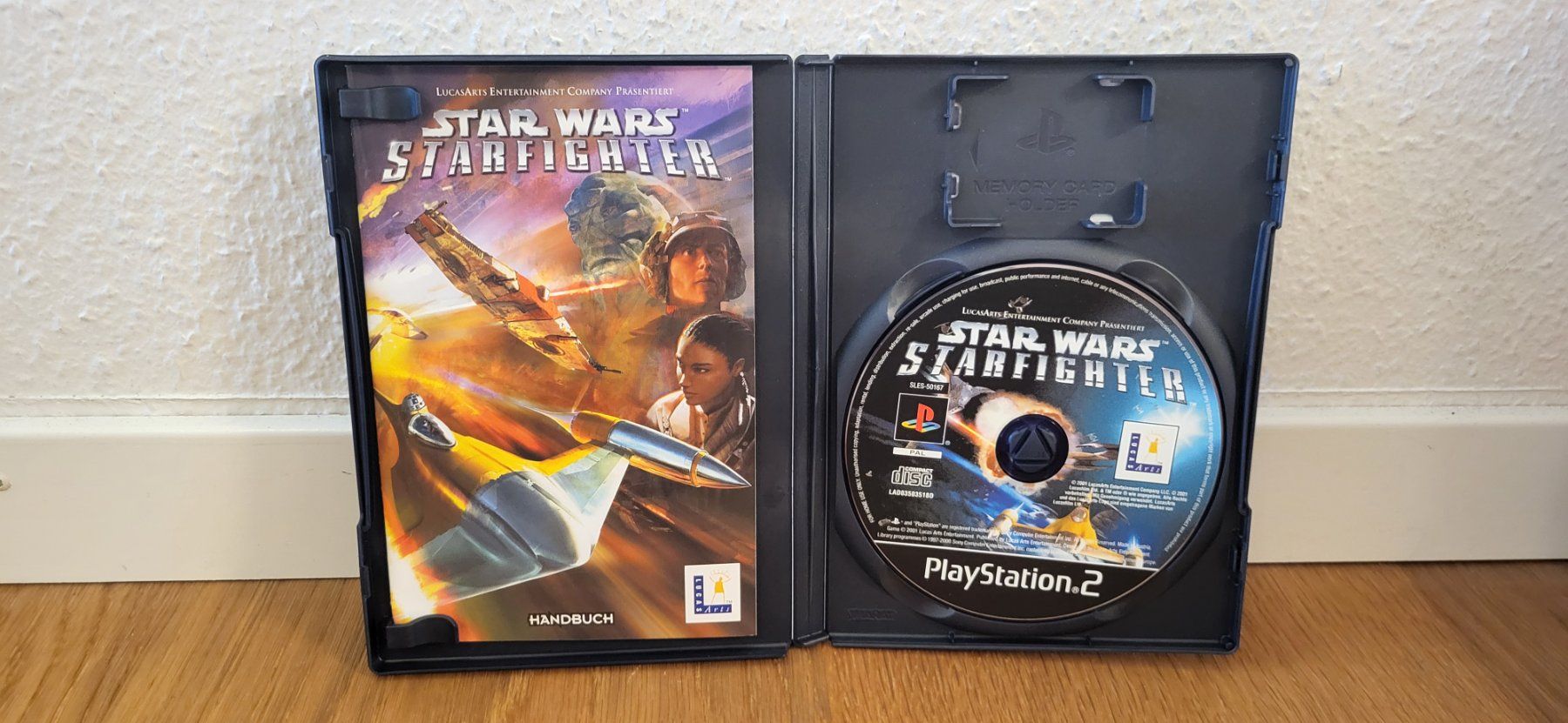 Sony Giochi: PS 2 - Star Wars Starfighter – Usato da Münsingen venduto da DigitaleSpielecke 2