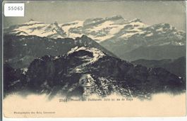 Massif des Diablerets vu de Naye