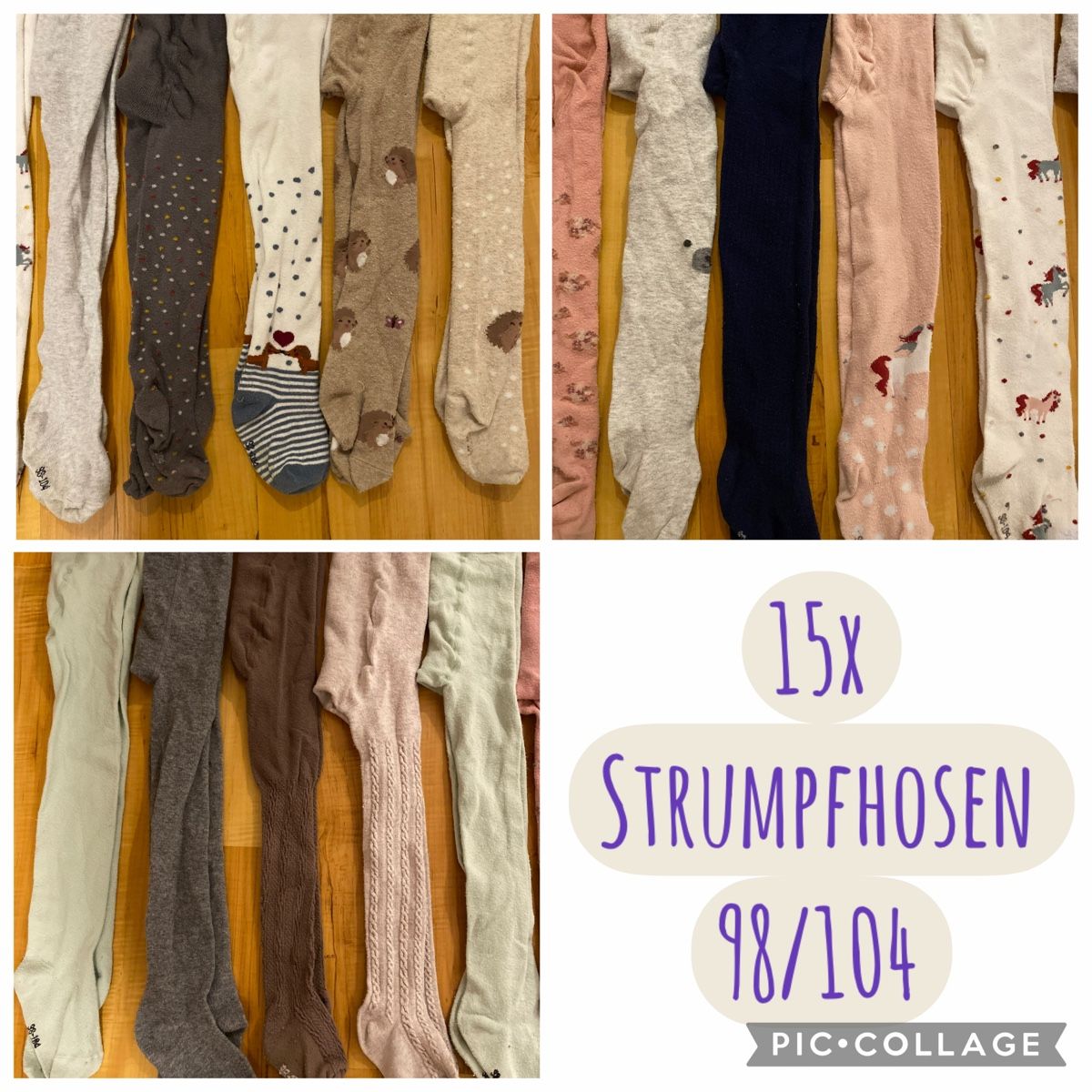 Collant & Leggings: Grosses Set Stumpfhosen, 98/104 – Usato da Summaprada venduto da hirschuh506