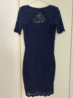 Kleid dunkelblau Spitze Orsay Gr. S