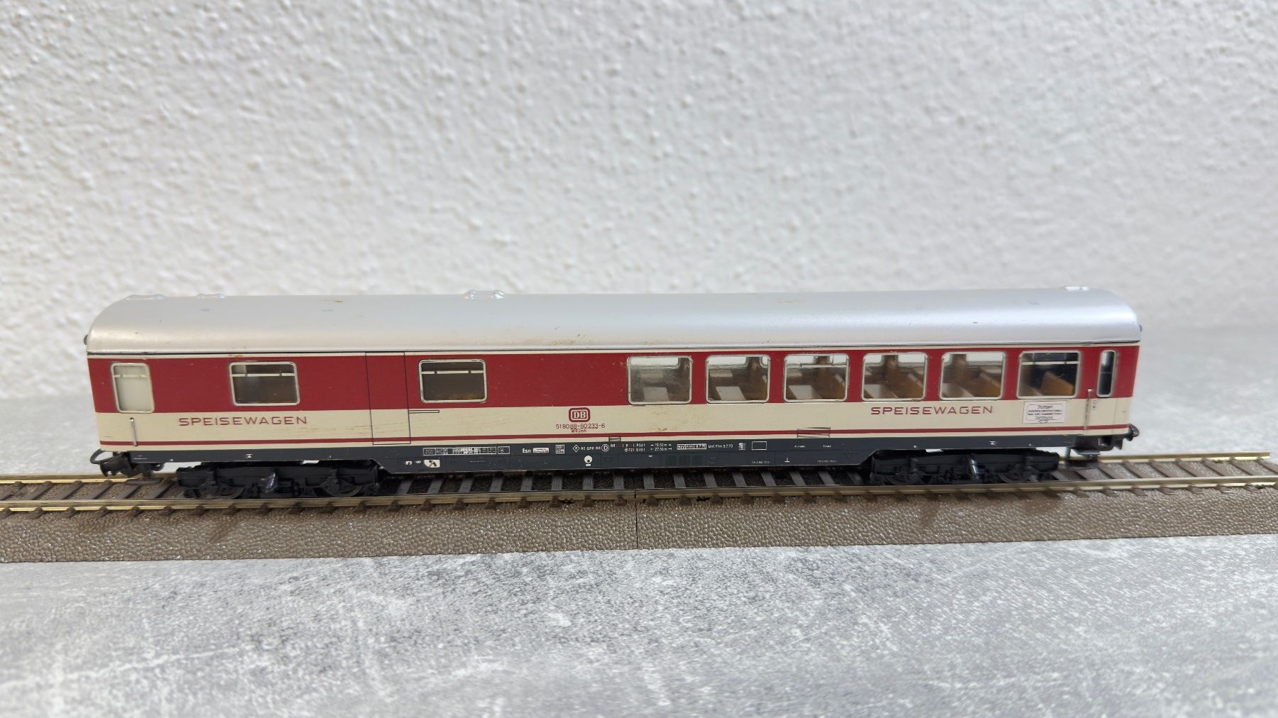 Märklin Modelleisenbahnen: Märklin DB Speisewagen H0 / AC – Gebraucht aus Schlieren von rat_lq6b 1