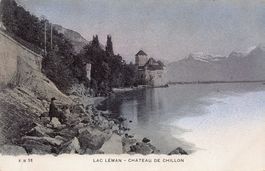Château de Chillon, circulée 1906