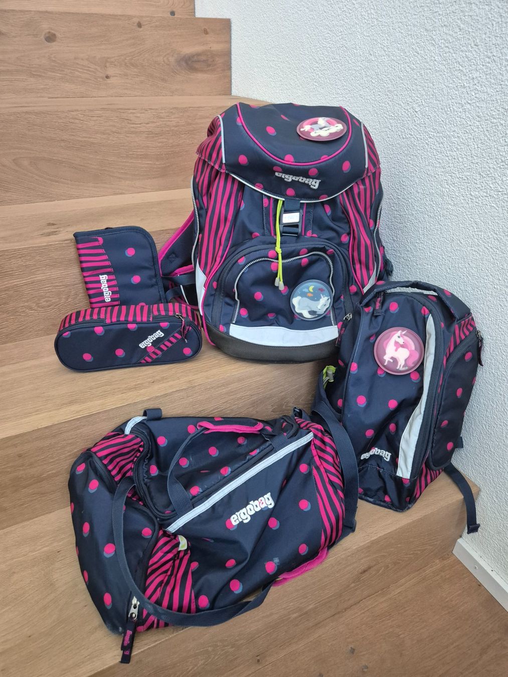 Ergobag Kindertaschen: Grosses Ergobag Set SchubiduBär – Gebraucht aus Mettmenstetten von dan_j5s7