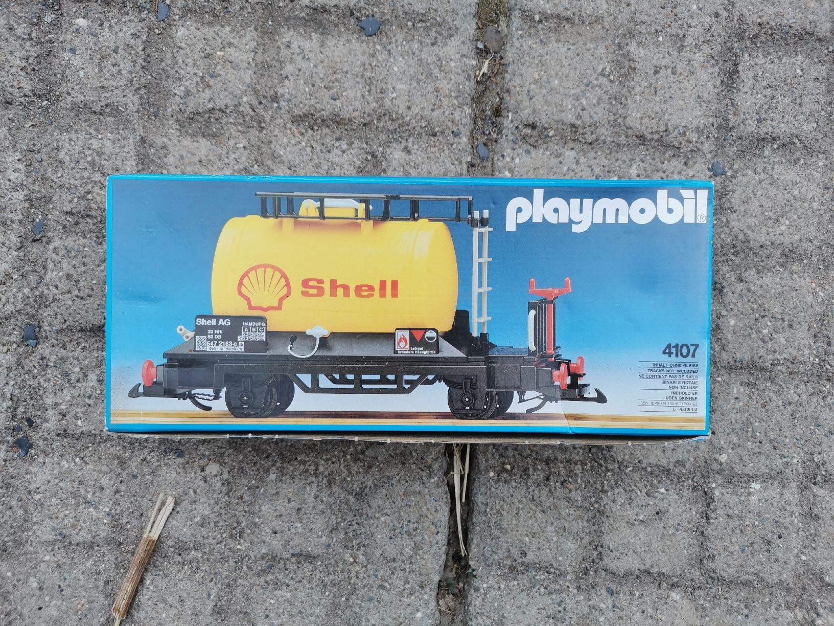 Train Western Playmobil D'occasion - Avec Rails Et Wagon Supplémentaire - Vintage