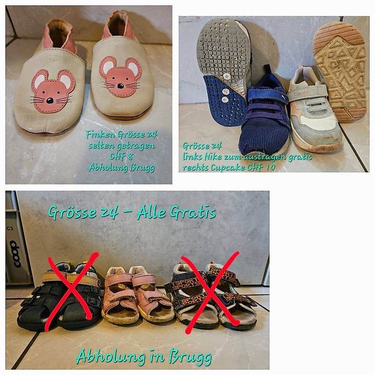 Scarpe per ragazzi: Div. Schuhe Grösse 24 – Usato da Brugg AG venduto da man_cx5c