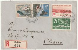 R-Feldpostbrief mit Soldatenmarken