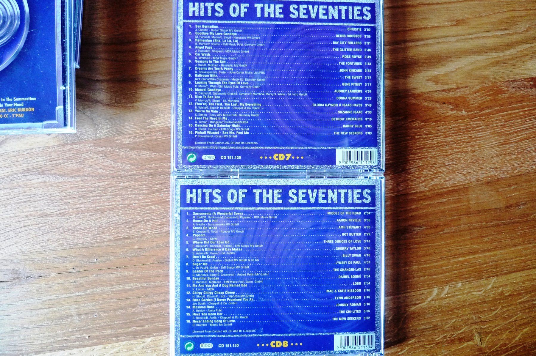 CD: 10 CD-Box mit Hits der 70er Jahre – Usato da Sissach venduto da Greywolf61 5