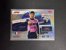 Topps Turbo Attax 2026 Gasly Signature Style 283